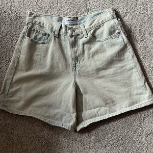 Light Wash RSQ Mom Jean Shorts